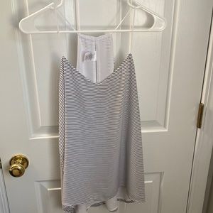 Express Barcelona cami keyhole back tank